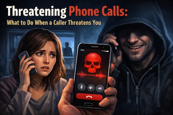 Threatening Phone Calls: What to Do When a Caller Threatens You